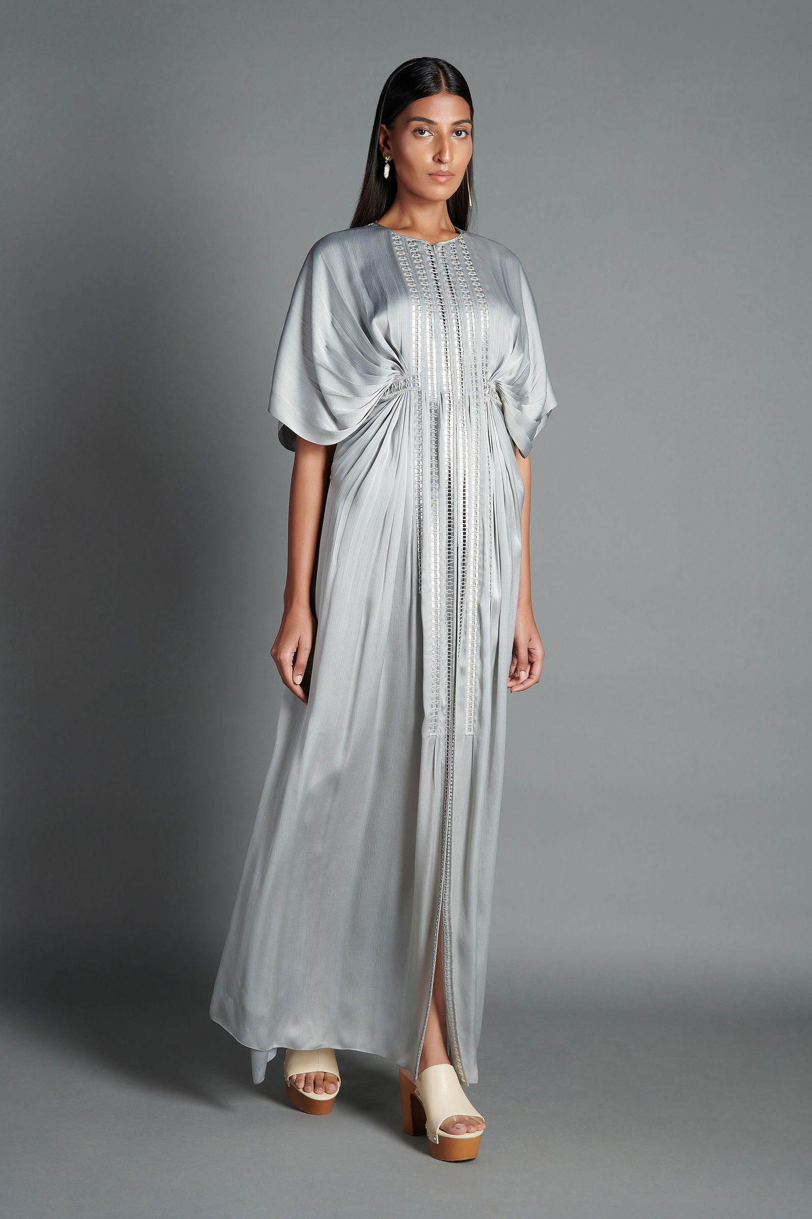 Silver 2025 kaftan dress