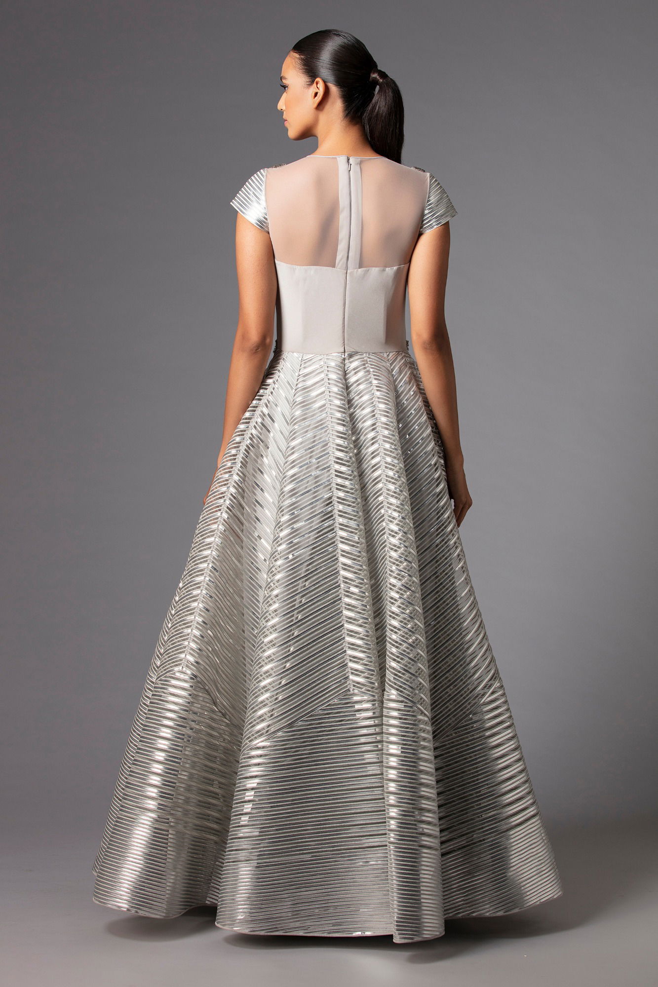 Metallic evening dress new arrivals